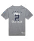 Men's Derek Jeter Heather Gray New York Yankees Cooperstown Collection Legends T-Shirt