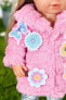 Zapf BABY born Pink Coat Set 43cm, Doll clothes set, 3 yr(s), 80 g