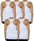 Фото #27 товара Women's Moisture Wicking Racerback Tanks-5 Pack