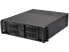 Фото #1 товара iStarUSA D-300-FS Black Aluminum / Steel 3U Rackmount Compact Stylish Front-moun