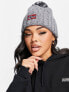 Фото #5 товара Napapijri Semiury knitted bobble hat in grey