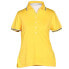 Page & Tuttle Stripe Trim Short Sleeve Polo Shirt Womens Size L Casual P49869-L