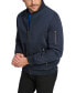 ფოტო #1 პროდუქტის Men's Solid-Color Zipper Flight Jacket