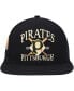 Фото #2 товара Men's Black Pittsburgh Pirates Grand Slam Snapback Hat