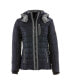 ფოტო #1 პროდუქტის Plus Size Pure-Soft Lightweight Insulated Jacket with Removable Hood