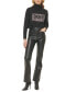 ფოტო #7 პროდუქტის Women's Boreum Faux-Leather Flare Pants