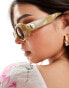 Фото #4 товара Le Specs work it oval sunglasses in pistachio