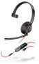 Фото #1 товара Poly Blackwire 5210 - Headset - Head-band - Office/Call center - Black - Monaural - Buttons