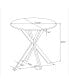 Фото #5 товара 31.5" Modern Cross Leg Round Dining Table