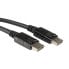 Фото #1 товара VALUE DisplayPort Cable - DP-DP - M/M 7,5 m - 7.5 m - DisplayPort - DisplayPort - Male - Male - Black