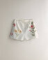 Cotton shorts with embroidery L - фото #9