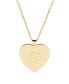 Фото #4 товара brook & york isabel Initial Heart Gold-Plated Pendant Necklace