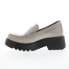 Фото #3 товара Fly London Maus MAUS791FLY-006 Womens Gray Loafers & Slip Ons Penny Shoes 36