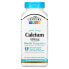 Фото #1 товара Кальций жидкий с витамином D3 21st Century 1,200 мг, 90 мягких желатиновых капсул (600 мг в каждой капсуле)