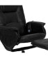 Фото #12 товара Massaging Multi-Position Recliner With Deep Side Pockets And Ottoman With Wrapped Base