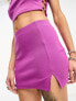 Фото #2 товара Only notch front mini skirt co-ord in purple