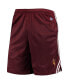 Men's Maroon Arizona State Sun Devils Team Lacrosse Shorts