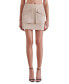 ფოტო #1 პროდუქტის Women's Cardona Faux-Suede Oversized-Pocket Skirt