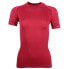 Diadora Act Training Crew Neck Short Sleeve Athletic T-Shirt Womens Red Casual T