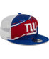 Men's Royal New York Giants Tear Trucker 9FIFTY Snapback Hat