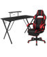 Фото #1 товара Gaming Bundle-Cup/Headphone Desk & Reclining Footrest Chair