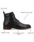 Men's Burbank Tru Comfort Foam Plain Toe Lace-up Ankle Boots