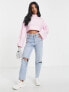 Фото #3 товара Miss Selfridge Petite funnel batwing crop jumper