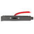 Фото #4 товара StarTech.com 18in 1 Port SATA to eSATA Plate Adapter - 0.457 m - SATA 7-pin - eSATA - Black - Red - Silver - 35 g - 1 pc(s)