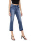 Фото #2 товара Women's Mid Rise Relaxed Straight Jeans