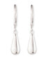 Фото #3 товара Teardrop Drop Earring in Sterling Silver