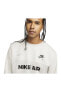 Фото #2 товара Sportswear Air Brushed-back Fleece Beyaz Renk Erkek Sweatshirt