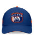 ფოტო #2 პროდუქტის Men's Royal Edmonton Oilers 2024 NHL Draft Flex Hat