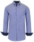 Фото #1 товара Men's Long Sleeve Pinstripe Dress Shirt