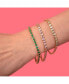 ფოტო #2 პროდუქტის Emerald Bezel Bracelet