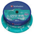 DVD-RW Verbatim 25 штук Разноцветный 4,7 GB 4x
