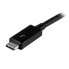StarTech.com 2m Thunderbolt 3 (20Gbps) USB-C Cable - Thunderbolt - USB - and DisplayPort Compatible - Male - Male - 2 m - Black - Nickel - 20 Gbit/s