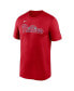 Men's Red Philadelphia Phillies Fuse Legend T-Shirt Sportred, S - фото #2