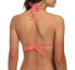 Seafolly Goddess Hot Red Pleat Frill Triangle Bikini Top String Swimwear Size 2
