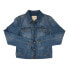 Social Standard Women's Long Sleeve Button Up Denim Jean Jacket