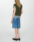 ფოტო #7 პროდუქტის Women's Contrast V-Neck Vest