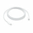 Фото #1 товара USB-C-кабель Apple MU2G3ZM/A Белый 2 m (1 штук)