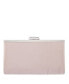 Фото #12 товара Women's Pleated Stain Crystal Frame Clutch