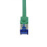 Фото #7 товара LogiLink C6A025S - 0.5 m - Cat6a - S/FTP (S-STP) - RJ-45 - RJ-45