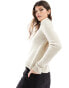 Фото #6 товара JDY round neck jumper in oatmeal