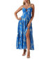 ფოტო #1 პროდუქტის Women's Cassini Halter Maxi Dress