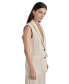 ფოტო #3 პროდუქტის Women's Weathered-Twill Sleeveless Vest