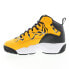 Fila MB 1BM01795-702 Mens Yellow Leather Lace Up Athletic Basketball Shoes