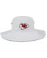 Фото #2 товара Головной убор New Era мужской белый Kansas City Chiefs 2023 NFL Training Camp Panama Bucket Hat