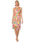 Фото #3 товара Women's Floral-Embroidered Column Dress