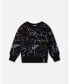 Toddler Boys Sweater With Intarsia Animal Forest Black - Toddler|Child